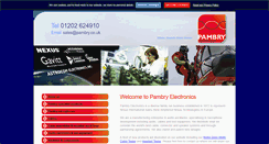 Desktop Screenshot of pambry.co.uk