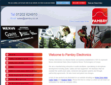 Tablet Screenshot of pambry.co.uk